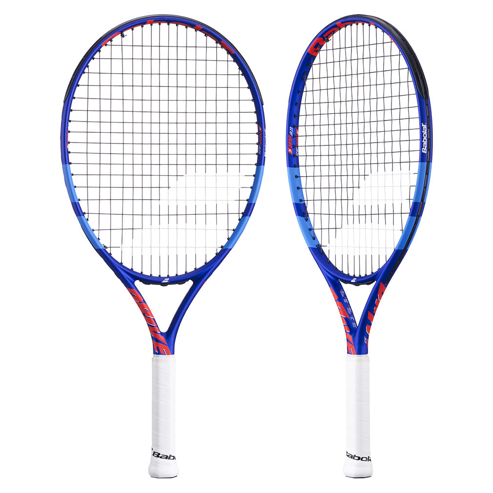 Drive Junior 23 Prestrung Tennis Racquet for Kids - Lightweight Blue Youth Tennis Racket - Perfect for Beginners & Junior Players - Ideal for Training, Practice & Recreational Play