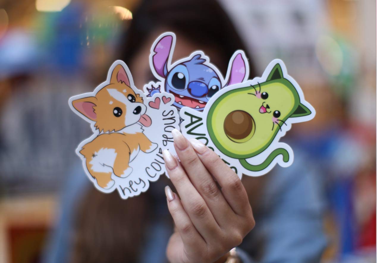 Leaning Tower of Lisa Sticker - 4 Inch Waterproof Vinyl Decals for Laptop, Hydro Flask, Car & Skateboard - Funny Cute Sticker Pack for Graffiti Lovers - Perfect for DIY Decor, School Supplies & Gift Giving