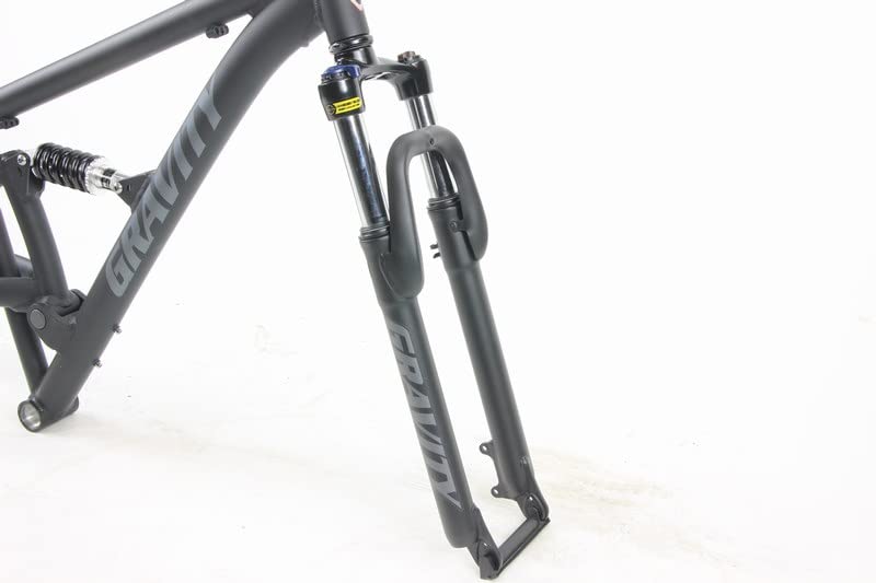 Gravity FSX 29 Inch Aluminum Dual Suspension Mountain Bike - ATB Bike Frame Set with Fork, Headset & Seatpost for Trail Riding & Off-Road Adventures