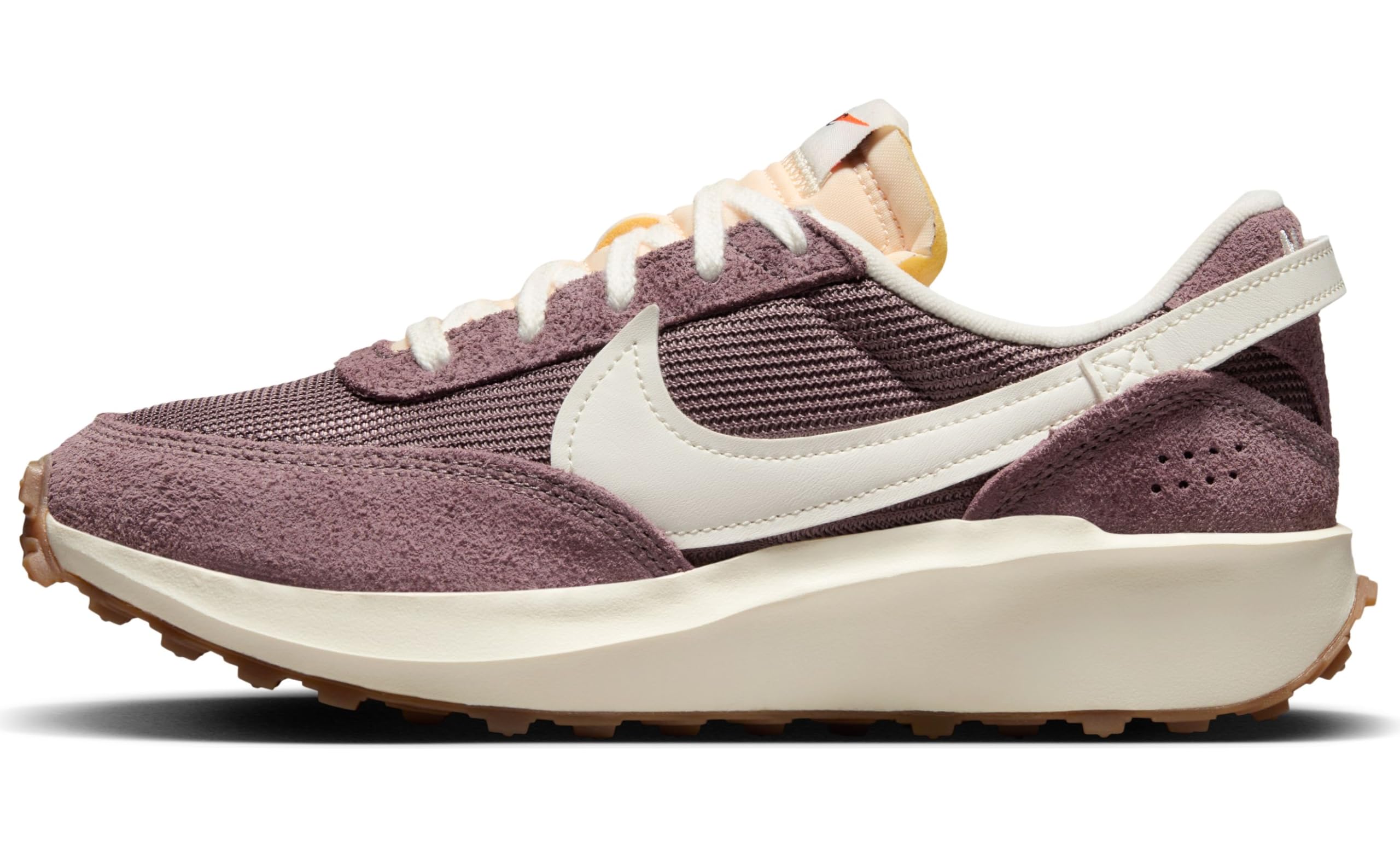 Nike Women's Low-Top Sneakers - Plum Eclipse/Sail/Coconut Milk Colorway | Size 6 AU | Comfortable Casual Shoes for Running, Gym & Everyday Wear