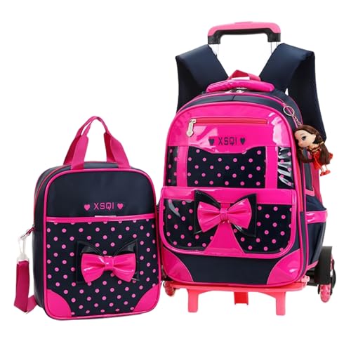 Dots-6 Wheels Rose Red