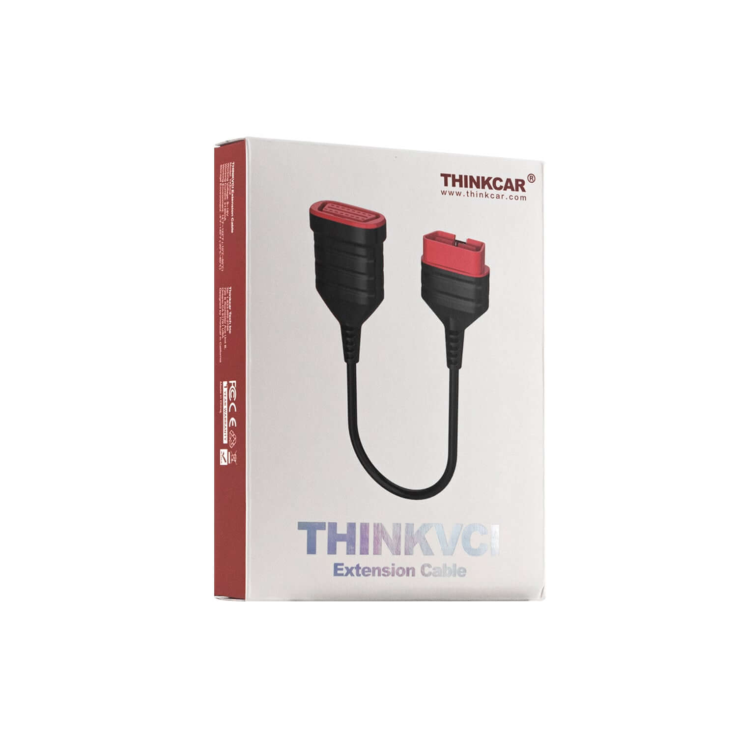THINKCAR 16 Pin OBD2 Extension Cable for Thinkdiag - 3ft Diagnostic Scanner Tool Connector for Car Repair & ECU Programming | Compatible with ThinkDiag, ThinkTool, Auto Mechanics & DIY Use