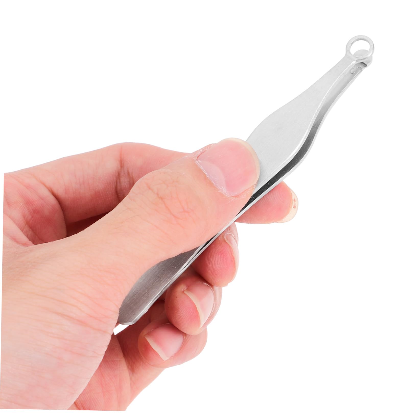 Mikinona Stainless Steel Nose Hair & Eyebrow Trimmer Scissors for Men - Precise Grooming Kit with Comb for Facial Hair, Ear Hair, and Beard Trimming - Perfect for Travel, Home, and Salon Use