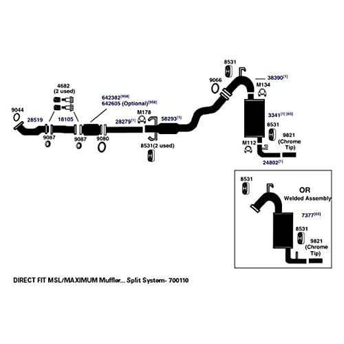 AP Exhaust Pipe 28279 - High-Performance for Cars & Trucks