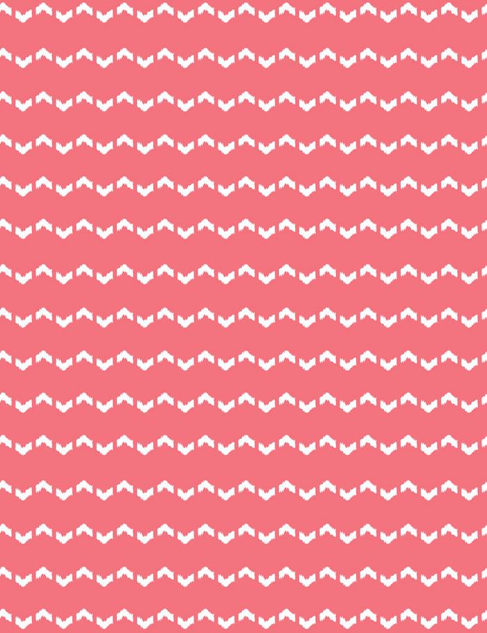 Fes Zag Flamingo Wallpaper by Wallshoppe - Tropical Pink Flamingo Peel and Stick Wallpaper for Bedroom, Bathroom & Nursery Decor