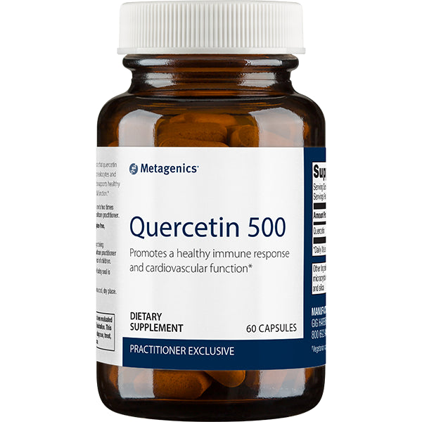 Quercetin 500mg Dietary Supplement - 60 Capsules | Antioxidant & Immune Support | for Allergy Relief & Heart Health
