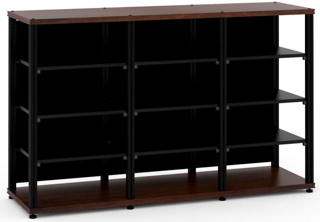Salamander Designs Synergy Triple 40 Audio Cabinet - Premium TV Stand with Built-in Speaker Storage for Home Theater & Entertainment Systems - Perfect for Living Room, Basement or Media Room Setup