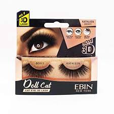 DOLL CAT 3D Mink Lashes - Natural Volume False Eyelashes (Choose Style A/B/C) for Dramatic Eye Makeup & Special Occasions