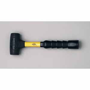 Wright Tool 3 lb Dead Blow Hammer with Super Grip - Durable Rubber Mallet for Auto Repair, Woodworking & Metalworking - Perfect for Mechanics, Carpenters & DIY Projects