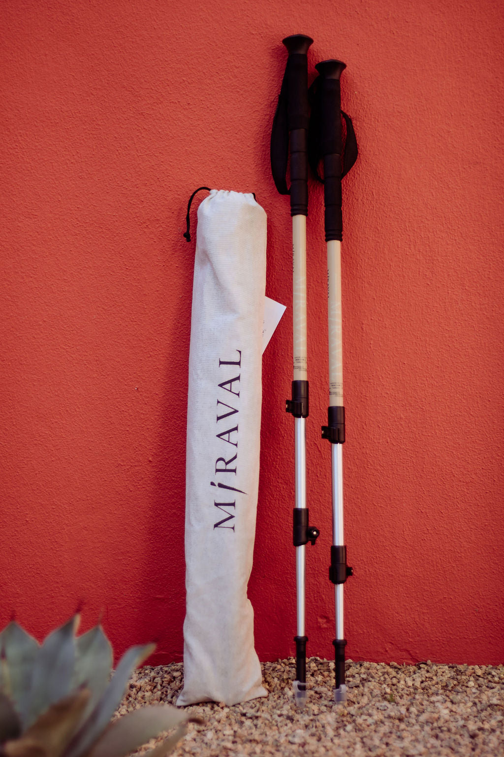 Premium Lightweight Miraval Hiking Poles - Adjustable Trekking Poles for Men & Women - Best for Mountain Climbing, Backpacking & Outdoor Adventures