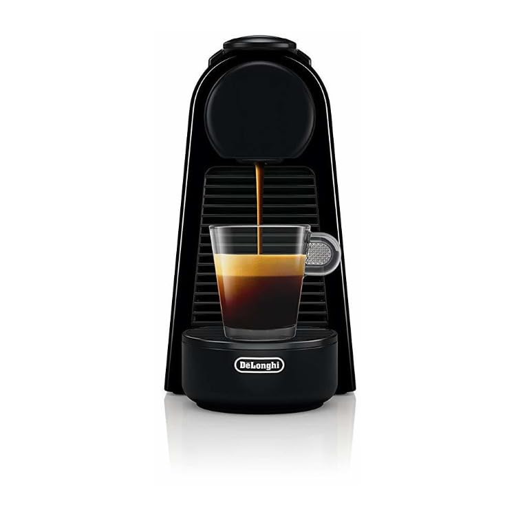 De'Longhi Nespresso Essenza Mini Compact Coffee & Espresso Maker - 19 Bar Pressure, 110ml Capacity, 1150W, Black - Perfect for Home, Office & Small Spaces