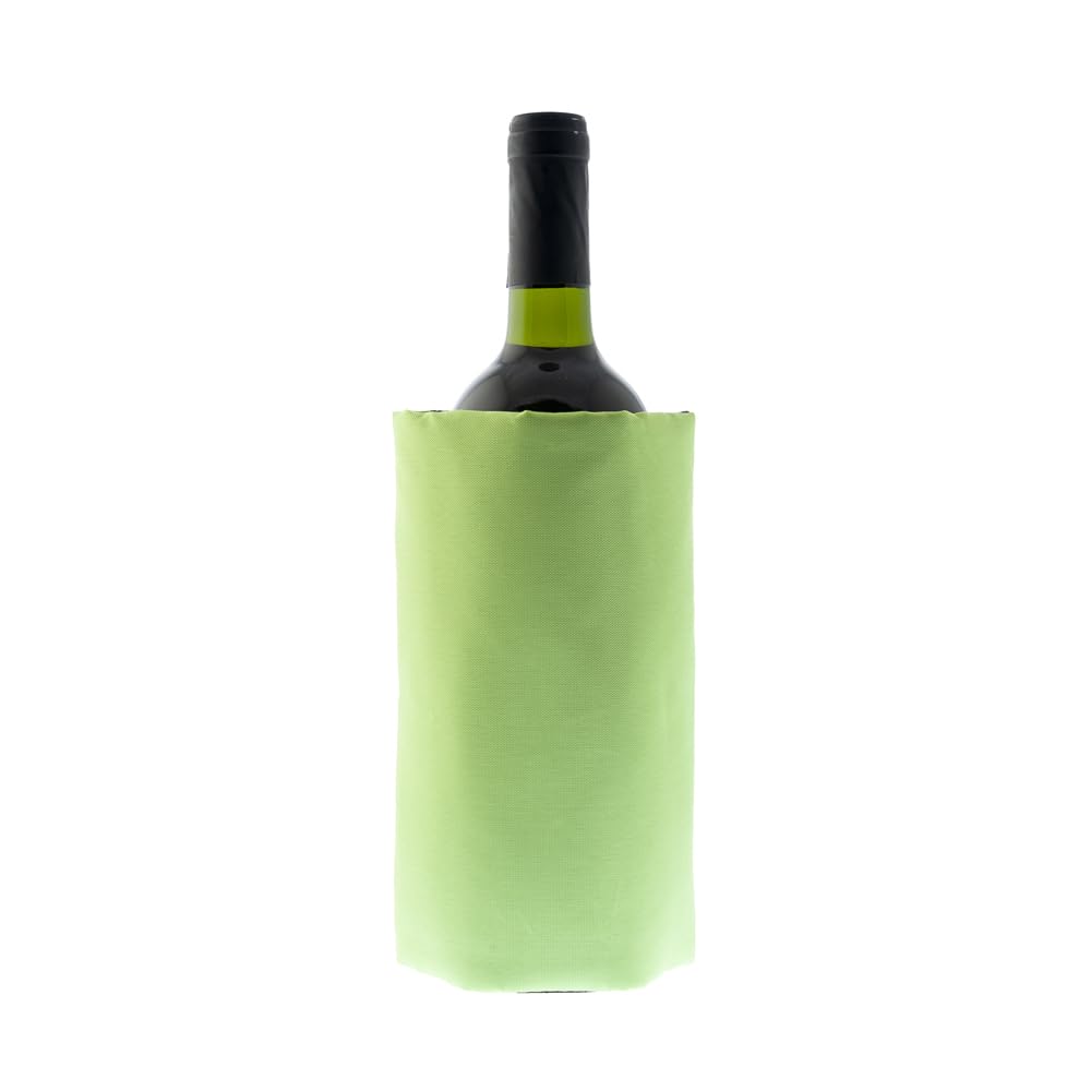 Wine Cooler Wrap - Green, One Size for Picnics & Parties