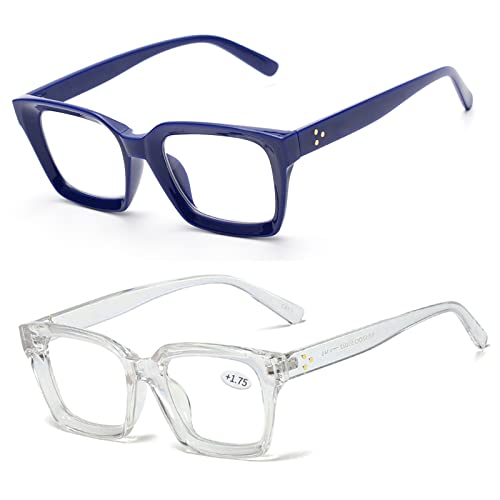 2 Pack (Blue+clear)