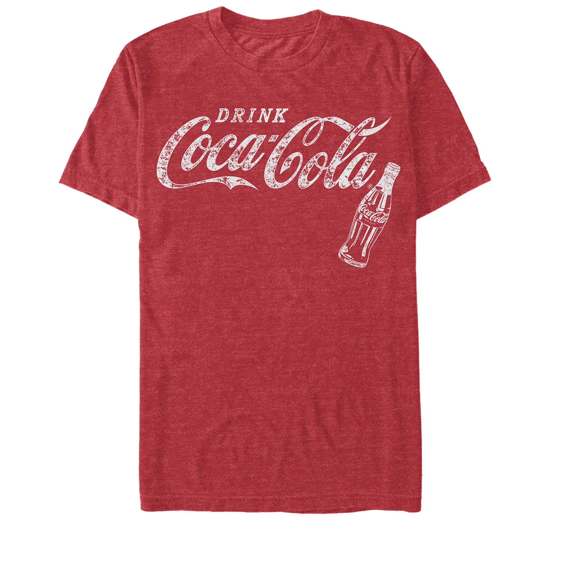 Vintage Coca Cola Soda Bottle Graphic T-Shirt for Men - Retro Soft Cotton Tee for Casual Wear, Parties & Collectors