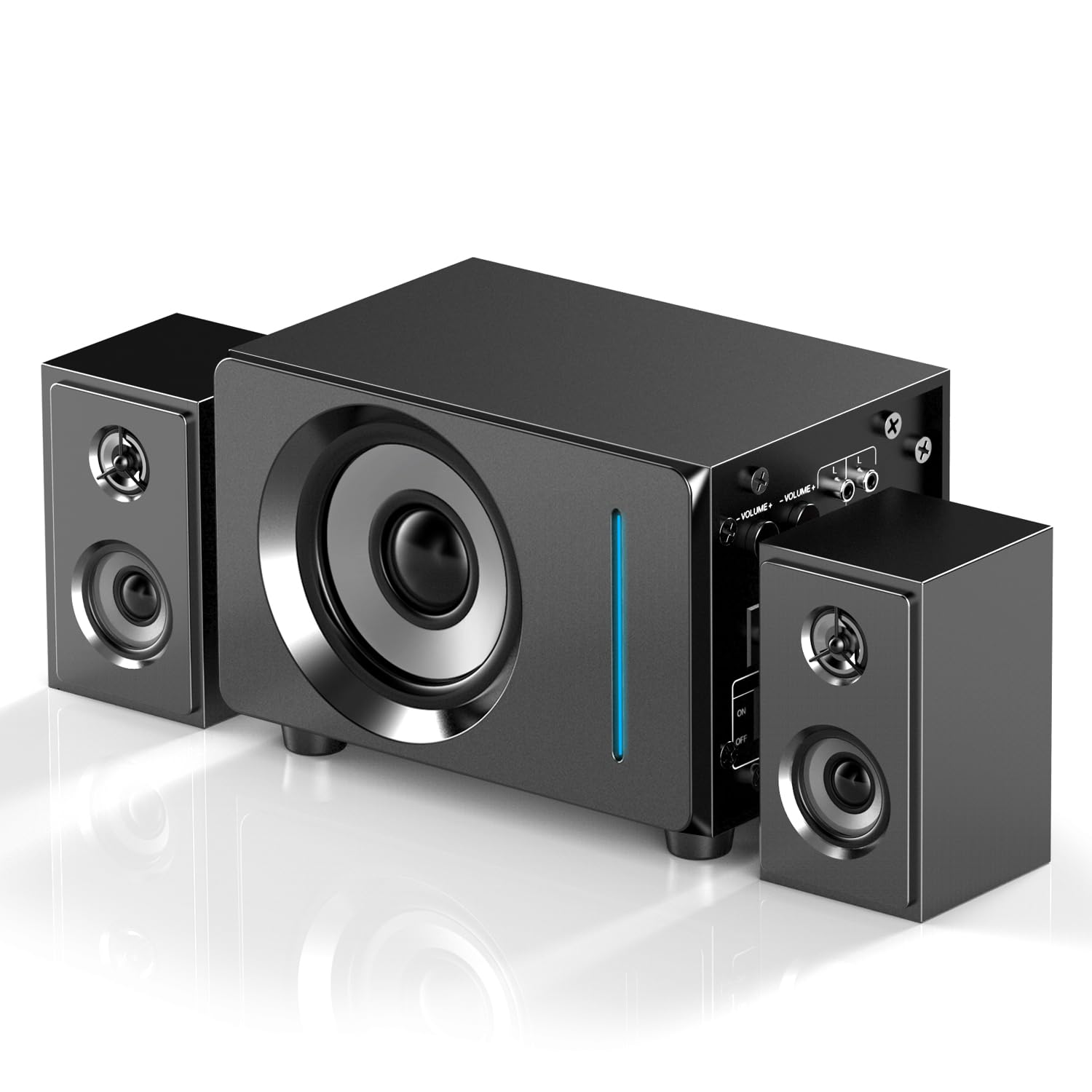 2.1 Channel Computer Speakers with 5.5