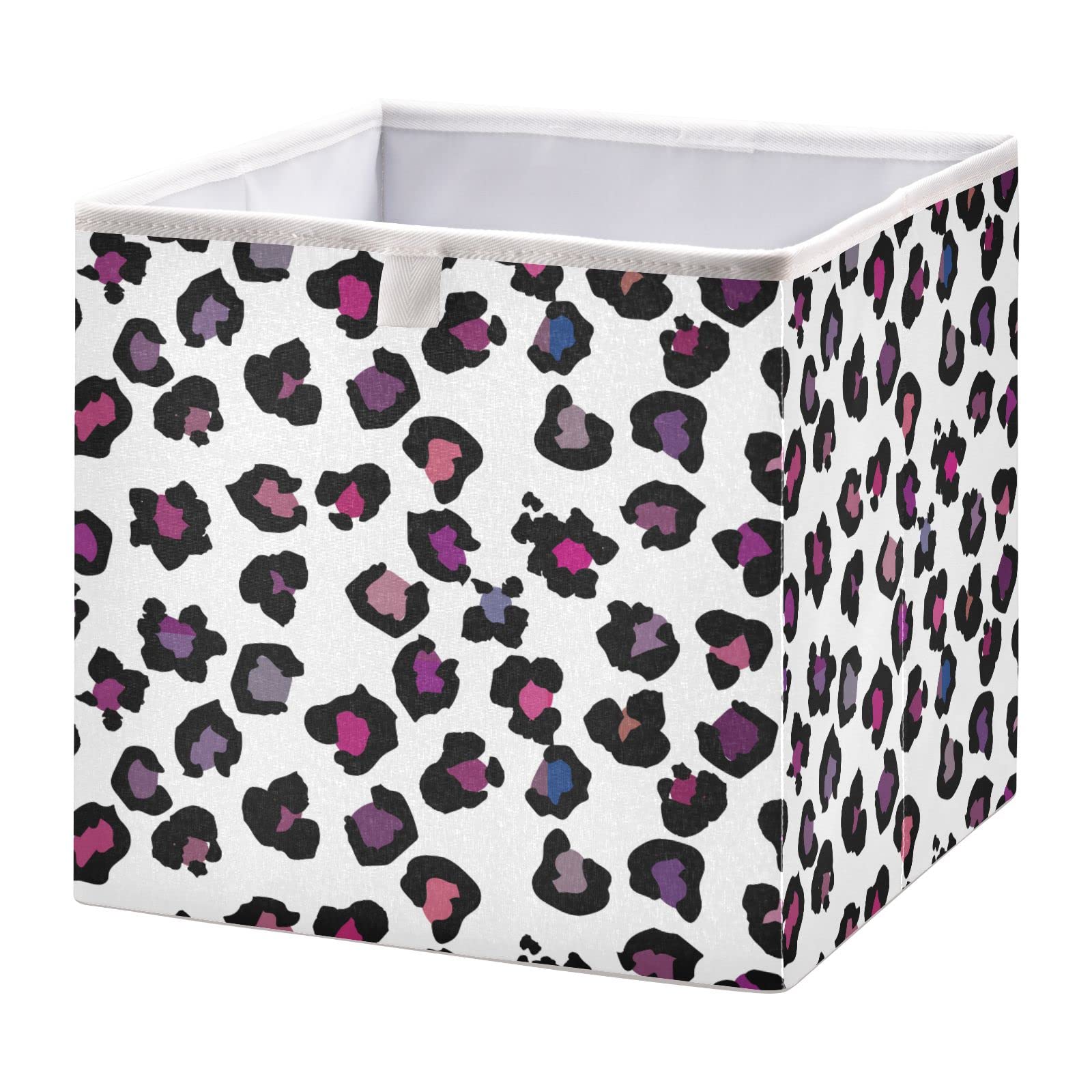 ALAZA Foldable Storage Bins - Decorative Animal Storage Boxes for Bedroom, Nursery, Closet | Organize Toys, Books & More | Perfect for Home, Office & Kids Room Organization