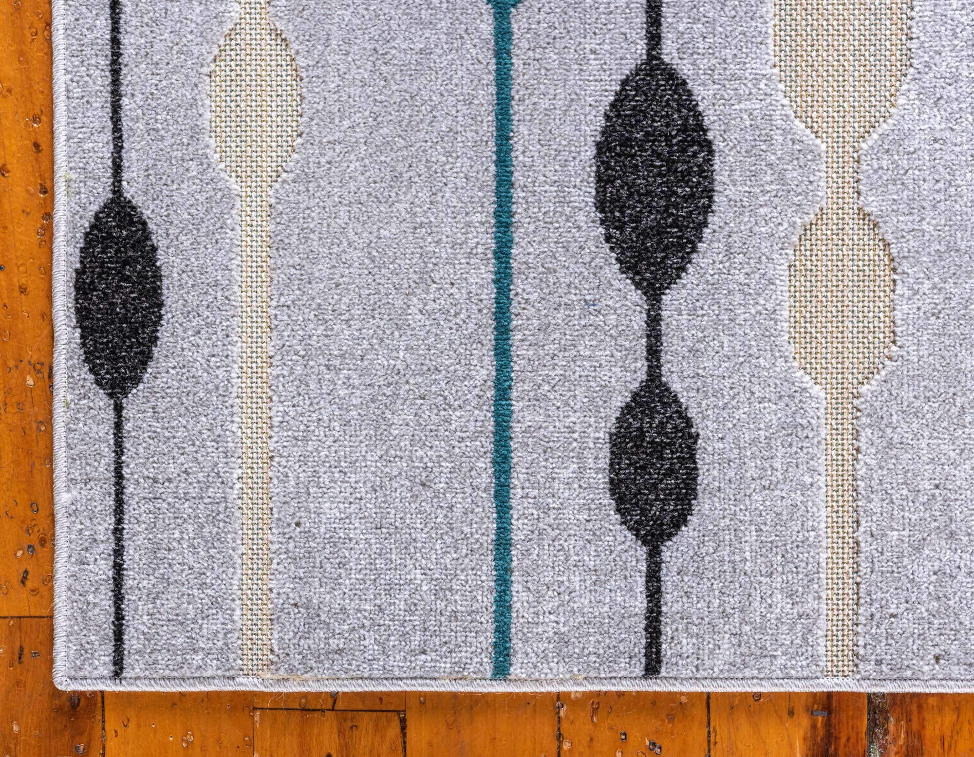 Unique Loom Modern Outdoor Area Rug - Seattle Collection 6'1