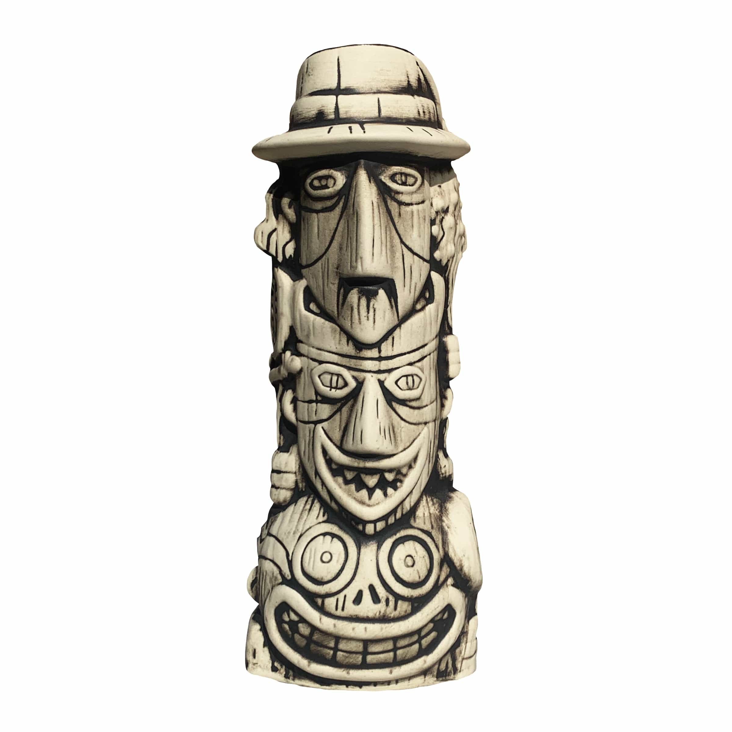Lock Shock & Barrel Tiki Mug - Skeleton Halloween Collectible Cup for Disney Fans | Perfect for Themed Parties, Home Decor & Disney Merchandise Collectors