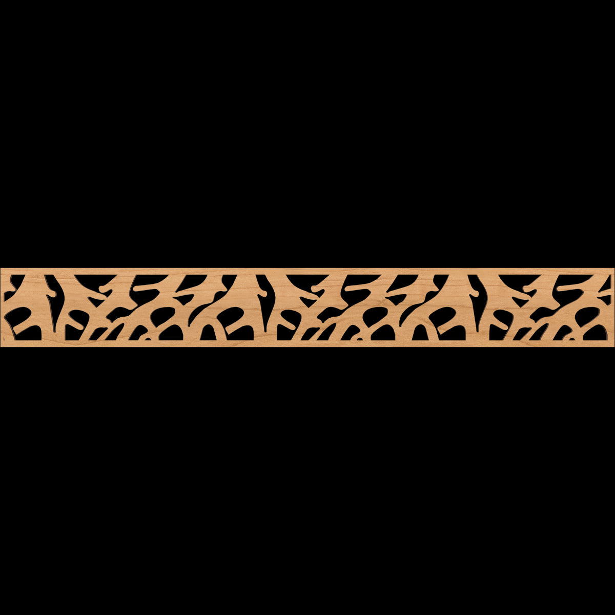 Handcrafted Manton Fretwork Moulding - Premium Wooden Decorative Trim for Home & Furniture | Perfect for DIY Projects, Wall Accents, and Cabinet Embellishments