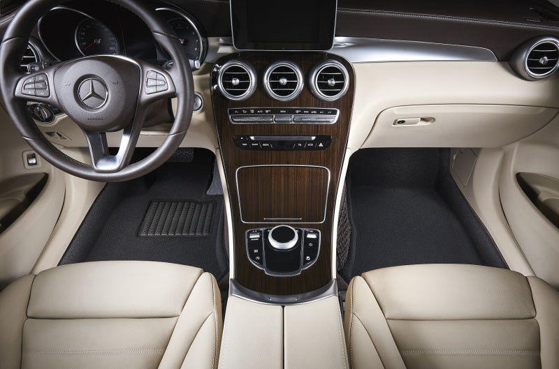3D MAXpider Custom Fit Floor Mats for 2018-2023 Audi Q5/SQ5 (FY/80A) & 2021-2023 Q5 PHEV - Premium All-Weather Protection, Elegant Black Design - Perfect for Daily Commutes, Road Trips, and Family Adventures