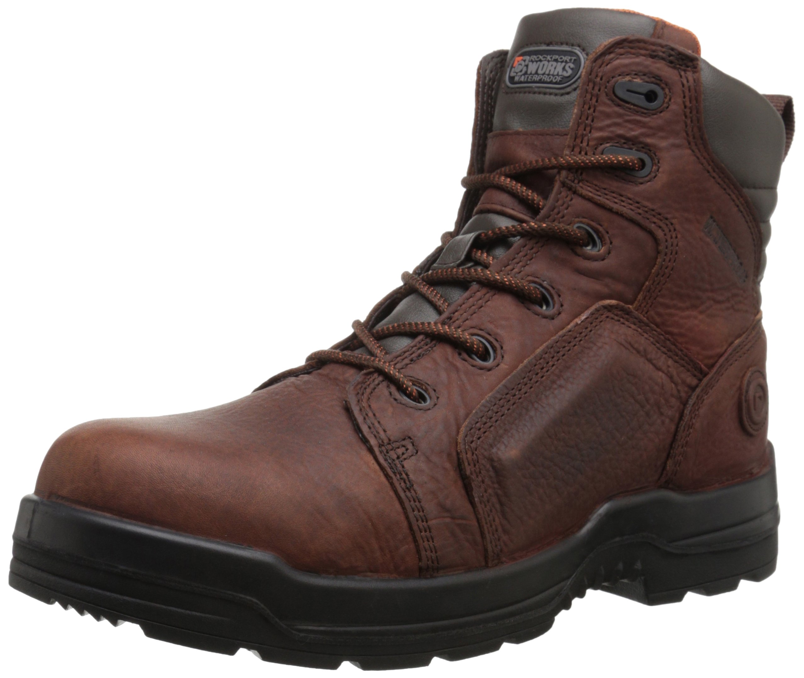Rockport Men's RK6640 Waterproof Slip Resistant Work Boots - Comfortable Safety Shoes for Construction, Warehouse & Outdoor Work