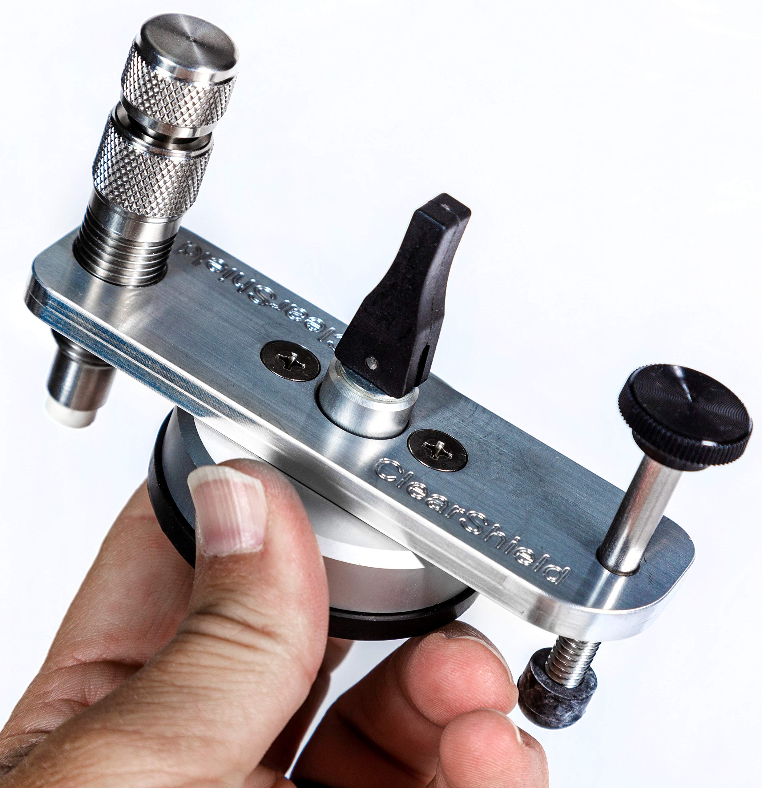 Professional Windshield Repair Kit - Clearshield Bridge Injector for Auto Glass Chip & Crack Repair - Durable USA-Made Resin Injector Tool - Easy DIY Car Windshield Fix for Home & Roadside Emergencies