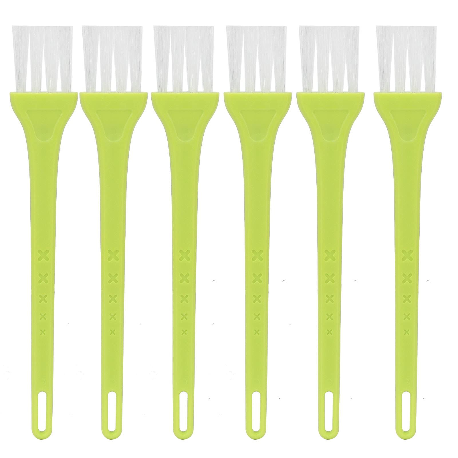 6-Pack Electric Shaver Cleaning Brushes - Small Trimmer Gap Dustpan Cleaner with Mini Nylon Bristles for Electric Razor Maintenance | Perfect for Travel, Home & Salon Use
