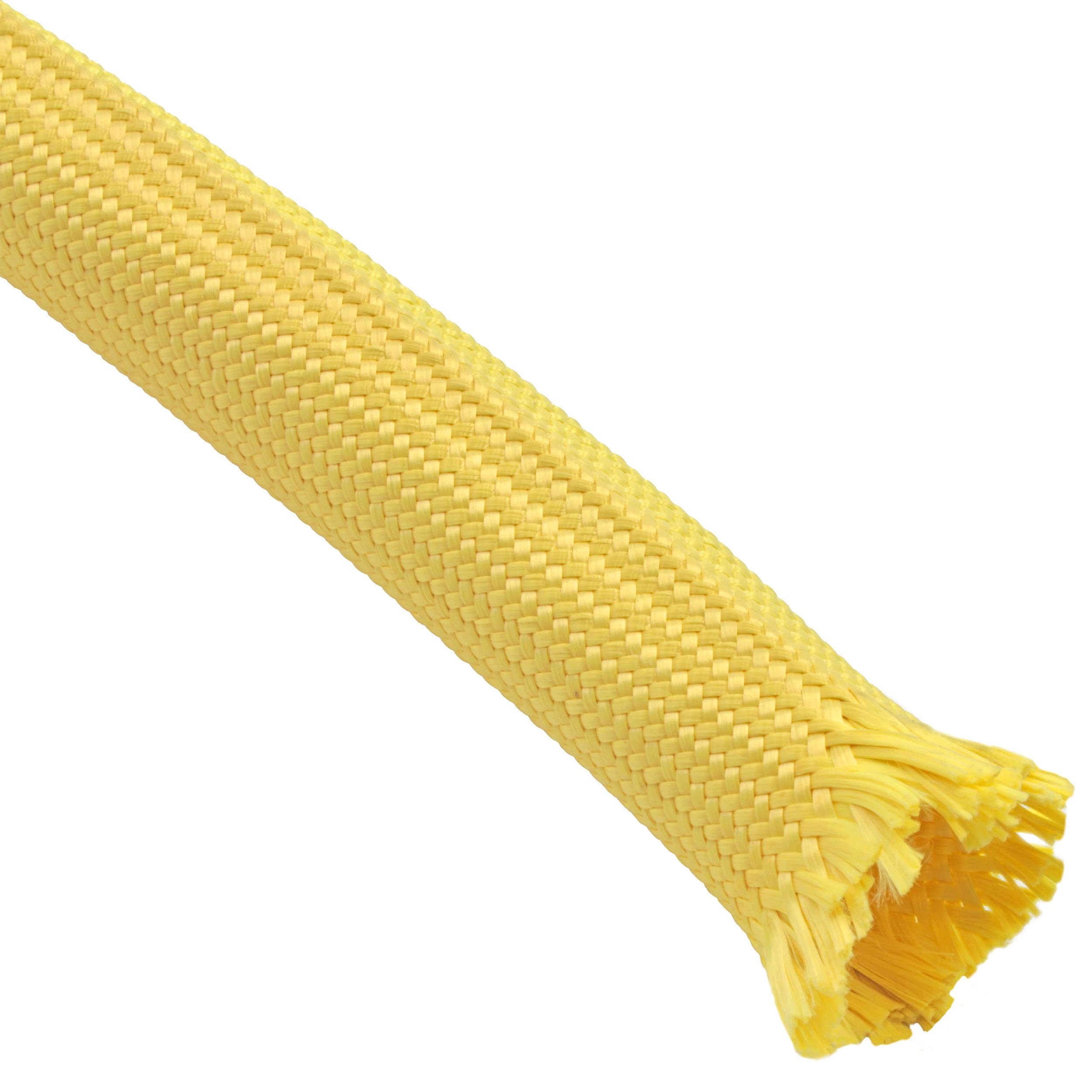 High-Temperature Aramid Fiber Braided Sleeving 1/2