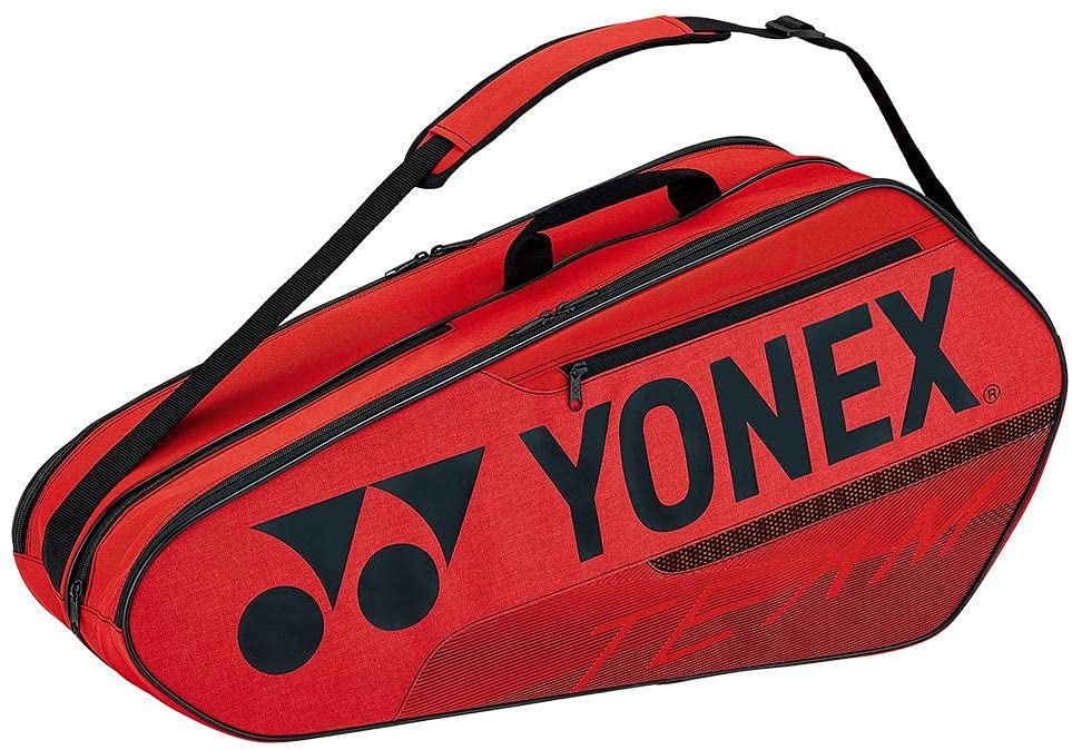 Yonex 42126 Team Badminton 6 Racket Bag - Premium Badminton Equipment Storage for Tournaments & Training | Durable Sports Gear for Players & Teams
