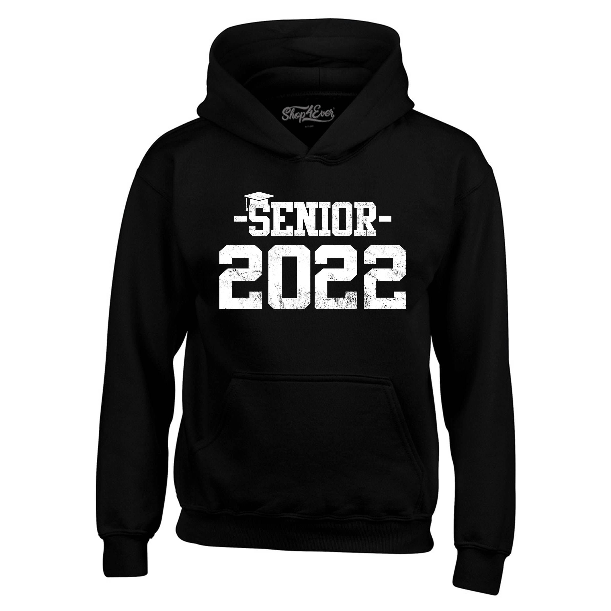 Shop4Ever® 2022 Graduation Hoodie Sweatshirt for Seniors - Comfortable & Stylish College Graduation Gift for Men & Women - Perfect for Commencement Ceremonies & Alumni Events