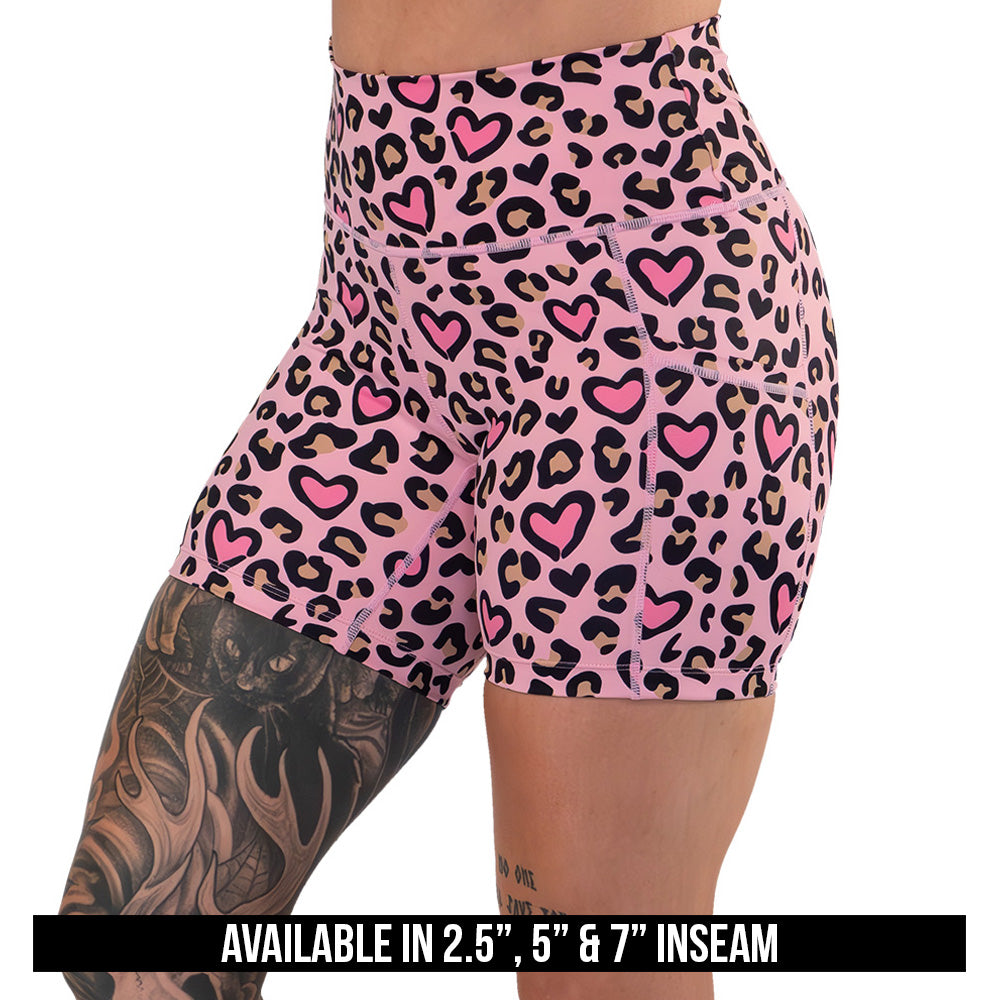 Wild At Heart Women's Shorts - Comfortable & Stylish Casual Wear for Summer, Outdoor Activities & Travel