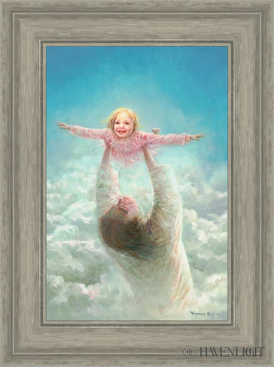 Arms Of Faith By Yongsung Kim - Inspirational Christian Wall Art - Perfect for Home Decor, Church & Office - Motivational Scripture Painting for Living Room, Bedroom & Prayer Space