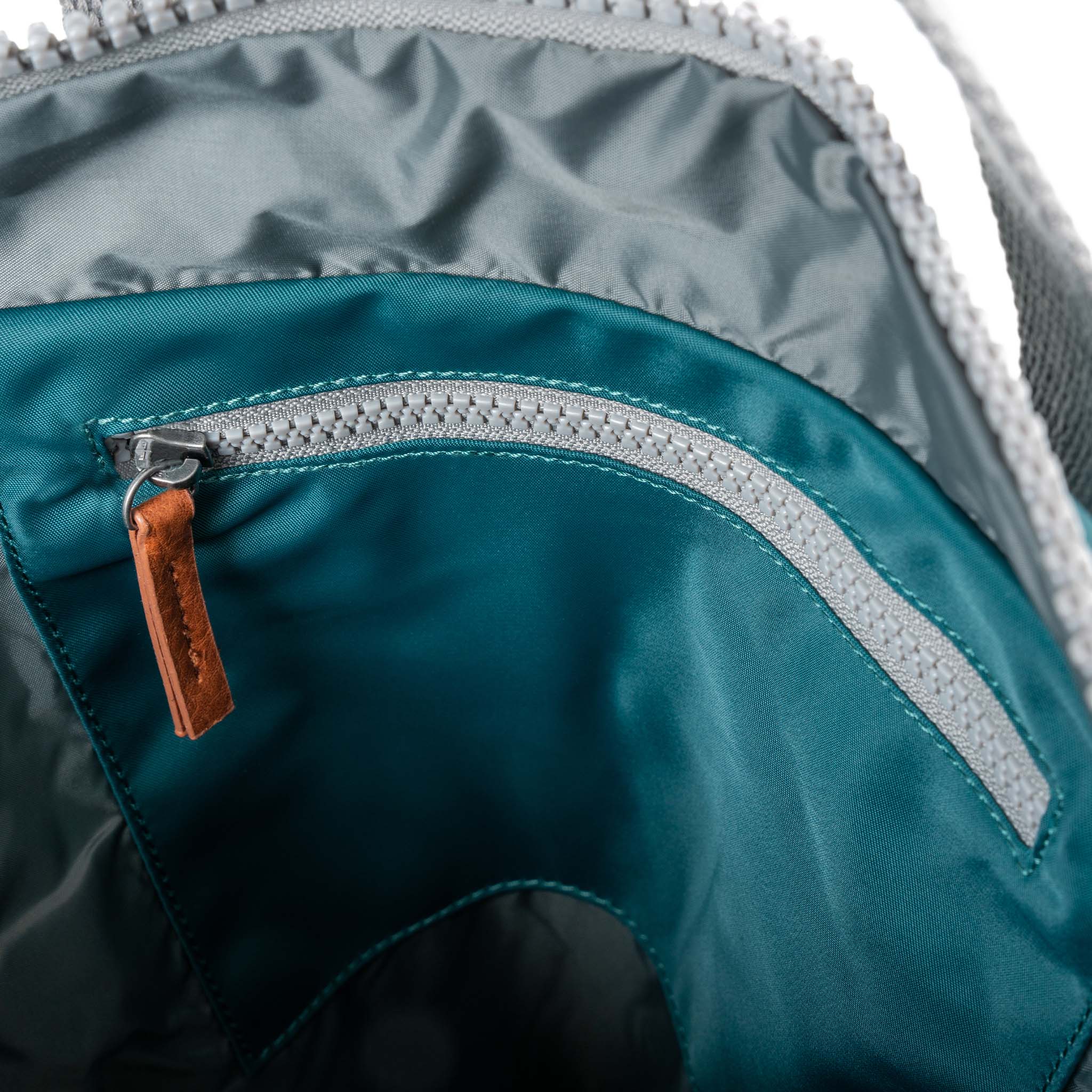Canfield B Teal Recycled Nylon Backpack - Eco-Friendly Waterproof Travel Bag for Hiking, Commuting & Daily Use