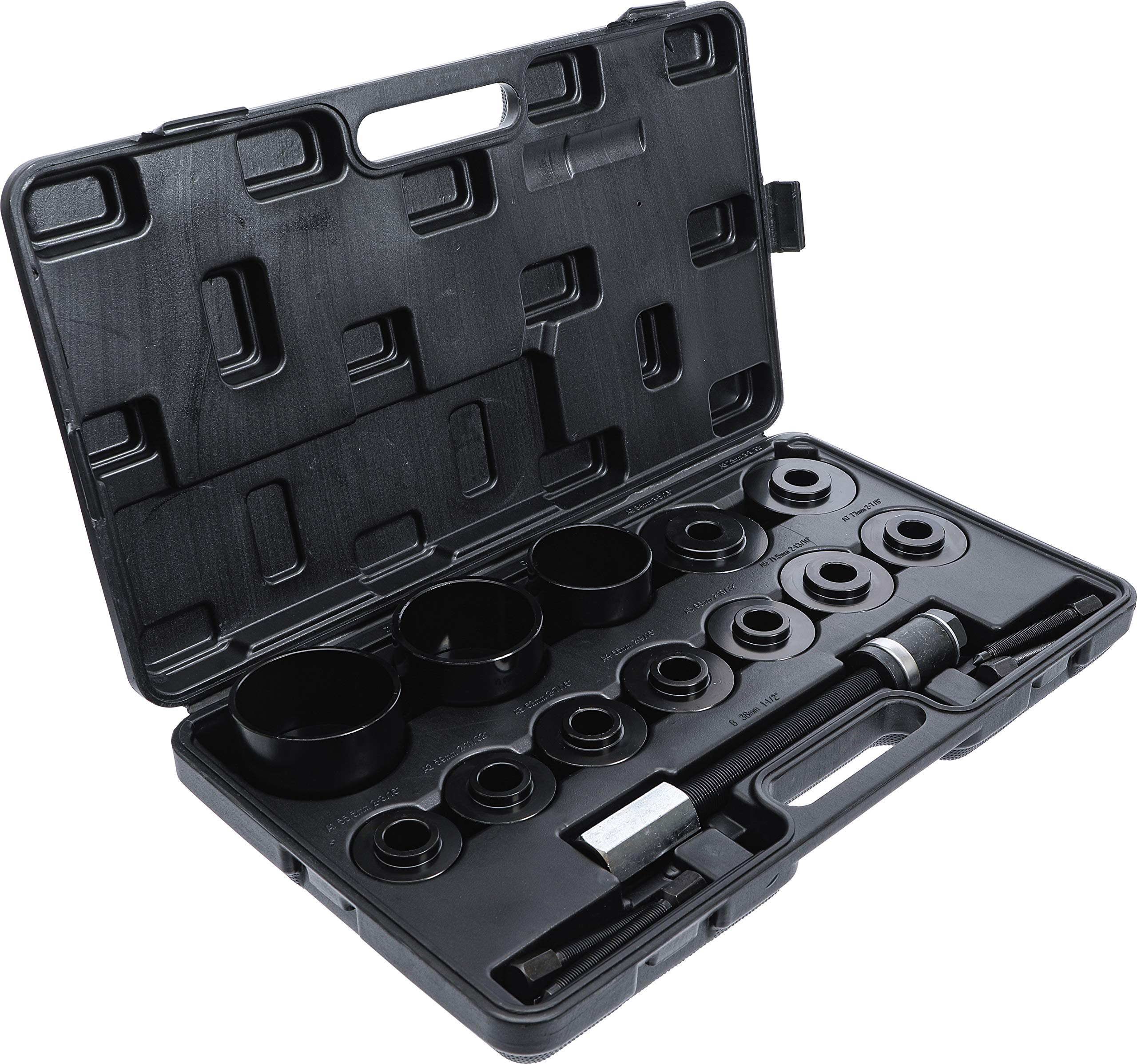 Kraftmann 67310 Universal Wheel Bearing Tool Set - 21 Piece Automotive Repair Kit for Cars, Trucks & SUVs - Perfect for DIY Mechanics & Professional Auto Shops