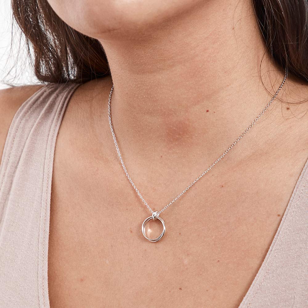 Mother Daughter Necklace Set - Heart Shaped Matching Jewelry Gift for Birthday, Christmas, Valentine's Day | Perfect for Mother's Day, Anniversary & Special Occasions