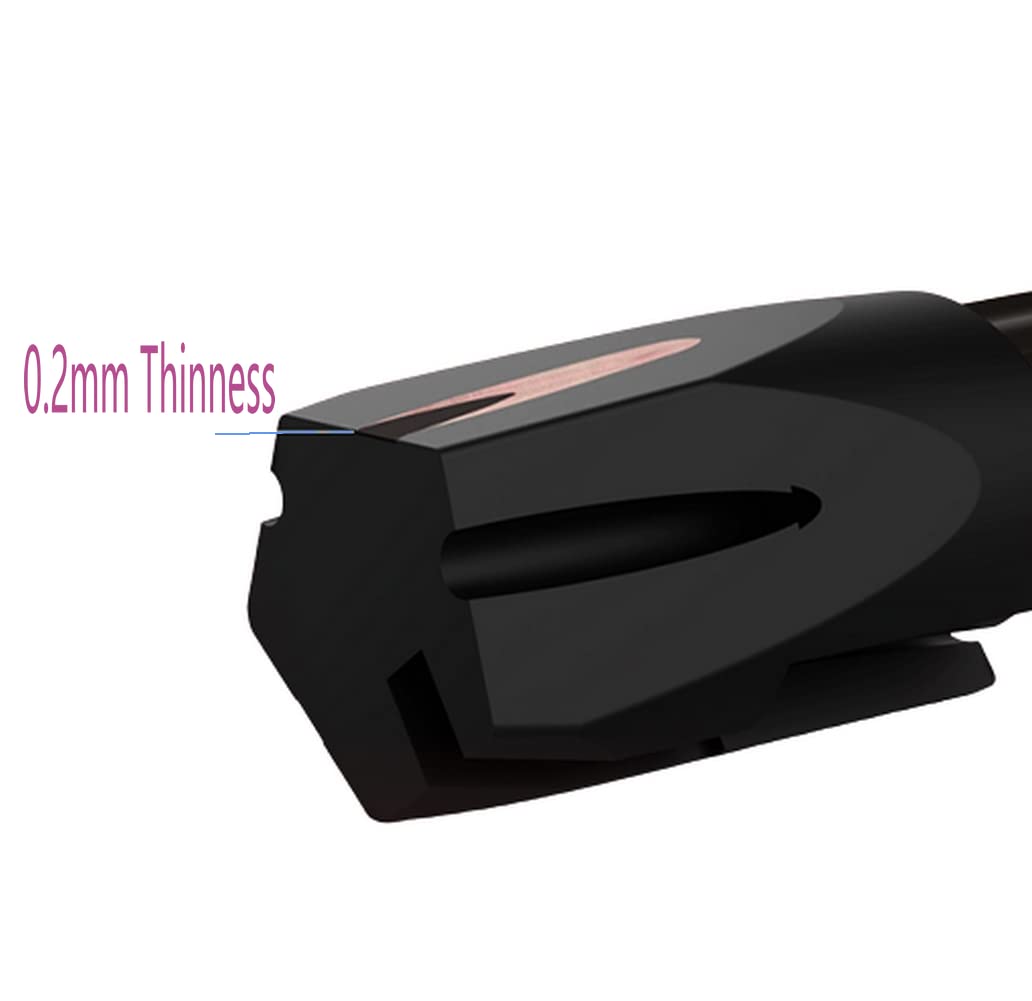 2-in-1 Eyebrow Pencil Sharpener for Wooden & Soft Pencils - Perfect for Makeup Kits