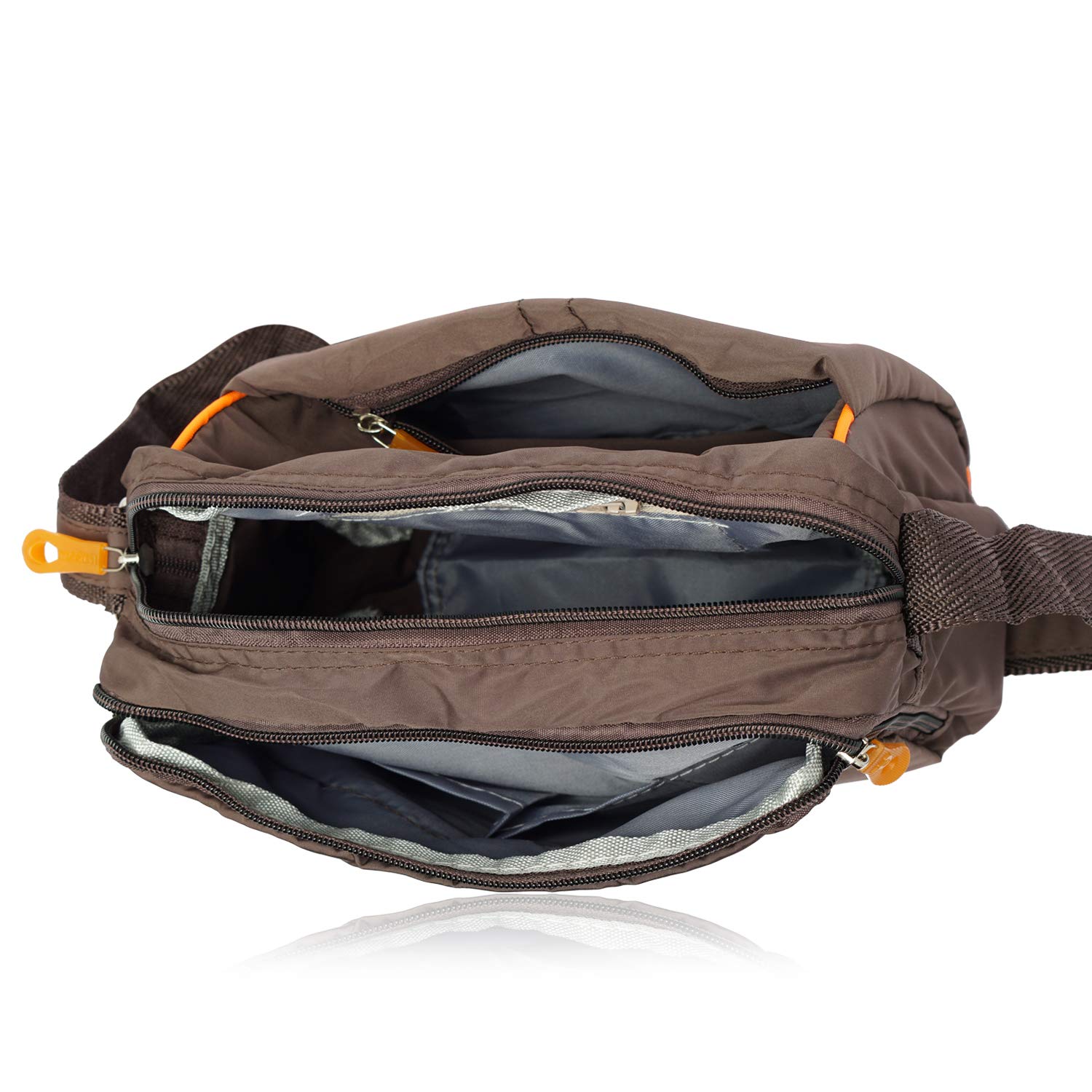 NFI Essentials Unisex Crossbody Sling Bag - Multipurpose Slim Messenger Bag for Office, Travel & Business - Stylish Hands-Free Carry for Work, Commuting & Daily Essentials