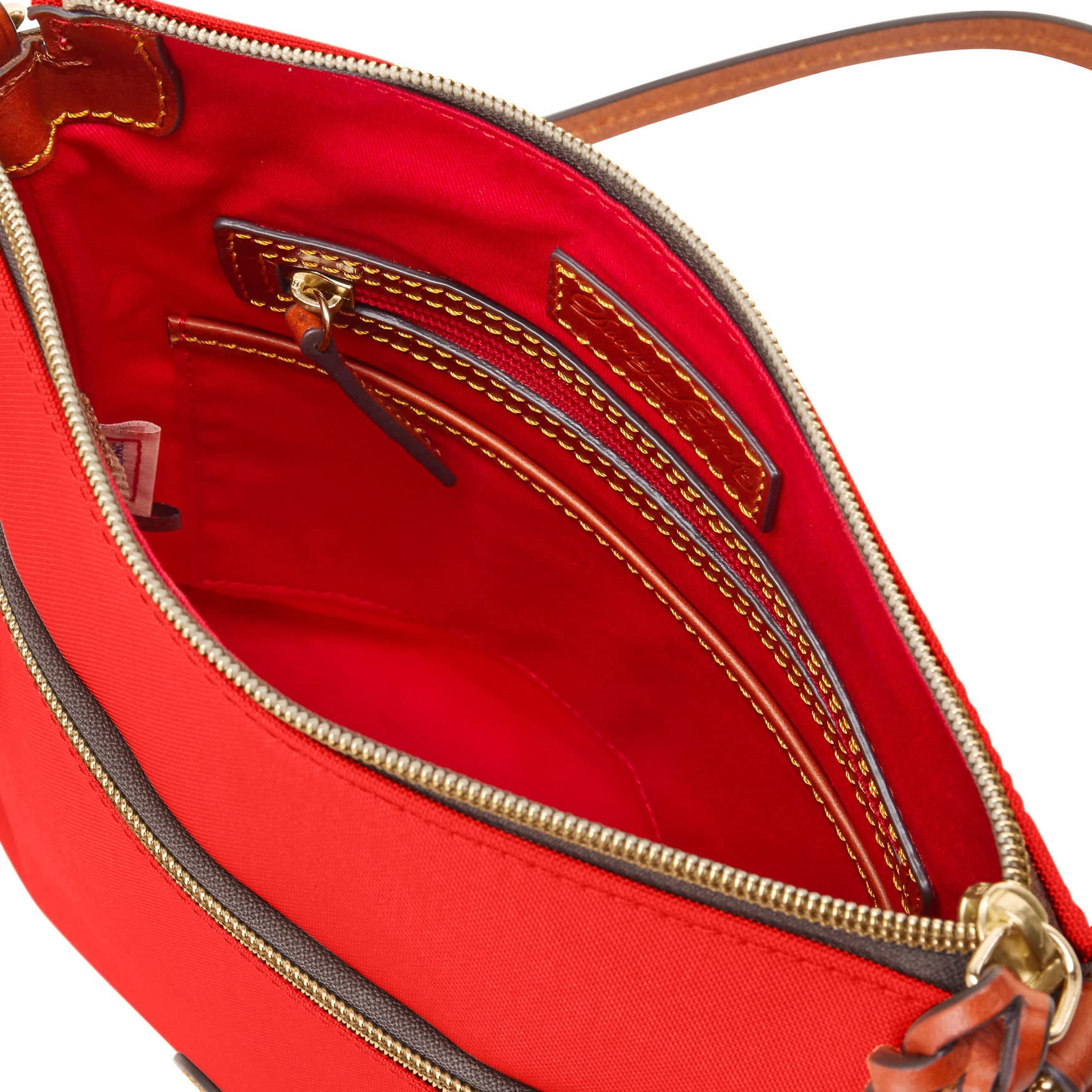 Dooney & Bourke Women's Nylon Crossbody Bag with Zipper Pockets - Stylish & Functional Purse for Everyday Use, Travel & Work Accessories