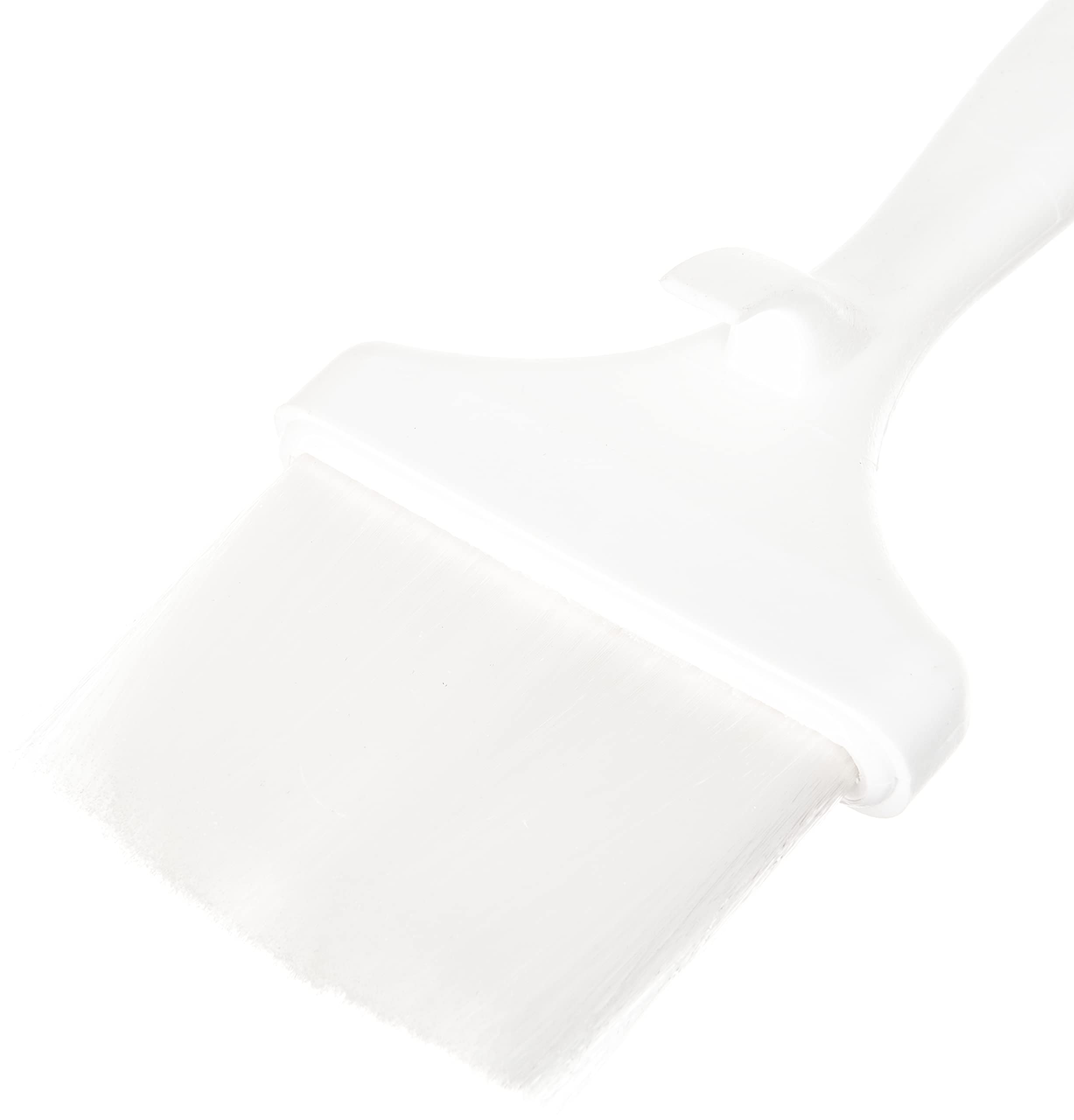 SPARTA 4040202 3-Inch White Nylon Basting Brush with Durable Nylon Bristles - Pack of 12 - Perfect for Baking, Grilling, and Meat Glazing