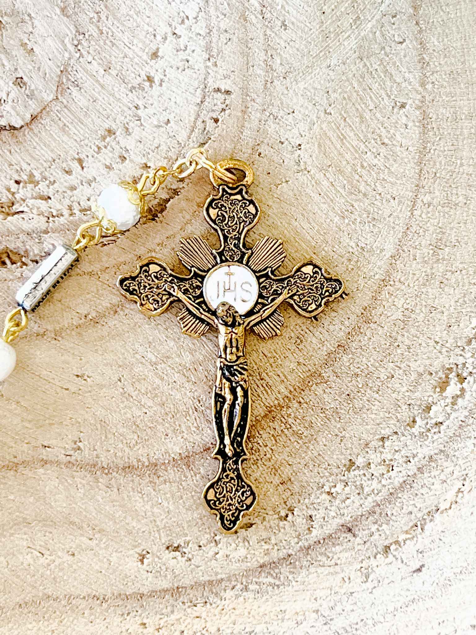 Eucharistic Rosary - Beautiful Catholic Prayer Beads for Holy Communion & Devotion | Perfect for Worship, Meditation & Spiritual Gifts