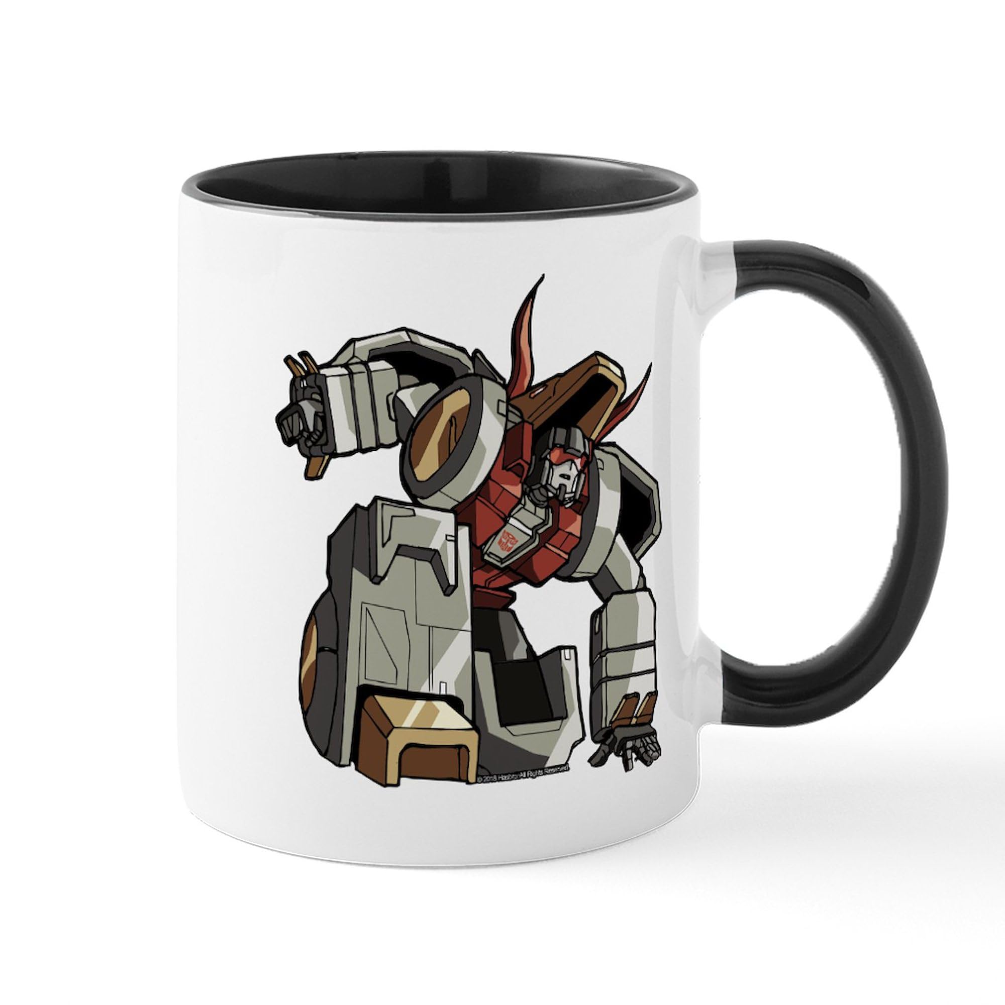 Transformers Slag 11 oz Ceramic Coffee Mug - 325 ml Insulated Cup for Hot & Cold Drinks - Perfect for Home, Office, or Gifts for Fans