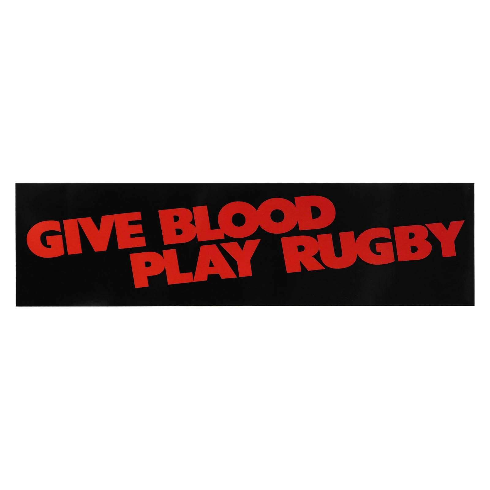 Give Blood Bumper Sticker - Waterproof Vinyl Decal for Cars, Trucks & Laptops - Show Support for Blood Donation Awareness - Perfect for Fundraisers, Hospitals & Community Events