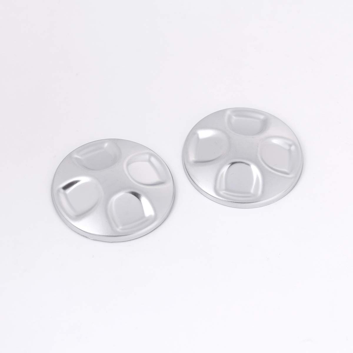 ABS Chrome Car Seat Adjustment Button Cover Trim for Alfa Romeo Giulia & Stelvio (2017-2020) - Interior Upgrade & Protection for Luxury Car Accessories