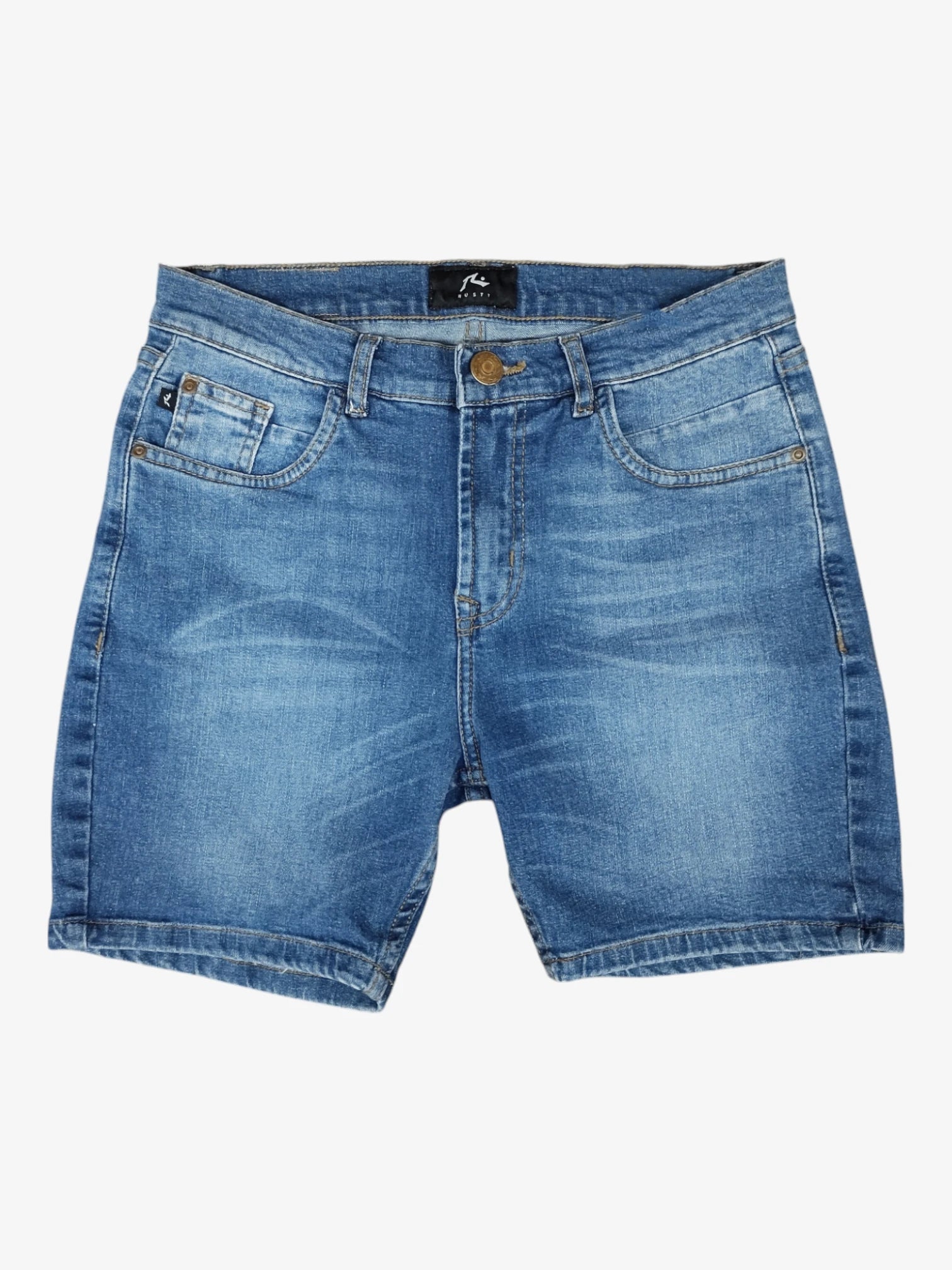 Bermuda Rusty Moon 2 Niño Azul - Stylish Blue Denim Shorts for Men | Perfect for Summer Beach Vacations & Casual Outings