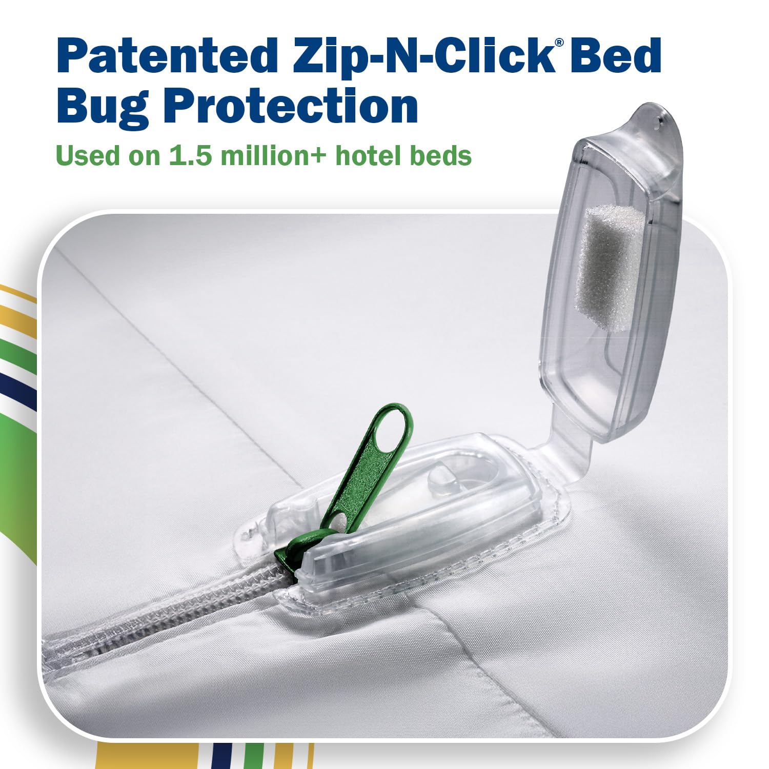 CleanRest Premium Zippered Mattress Encasement - Twin XL Size | Patented Allergy & Waterproof Protection | Bed Bug Proof | Breathable Fabric for Cooler Sleep | Ideal for Hotels, Dorms & Home Use