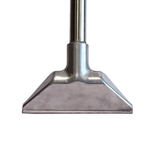 Mytee 8390-EZ 10 Inch Stainless Steel Carpet Cleaning Wand with Single Jet Nozzle - Perfect for Deep Cleaning Carpets, Upholstery, and Auto Interiors