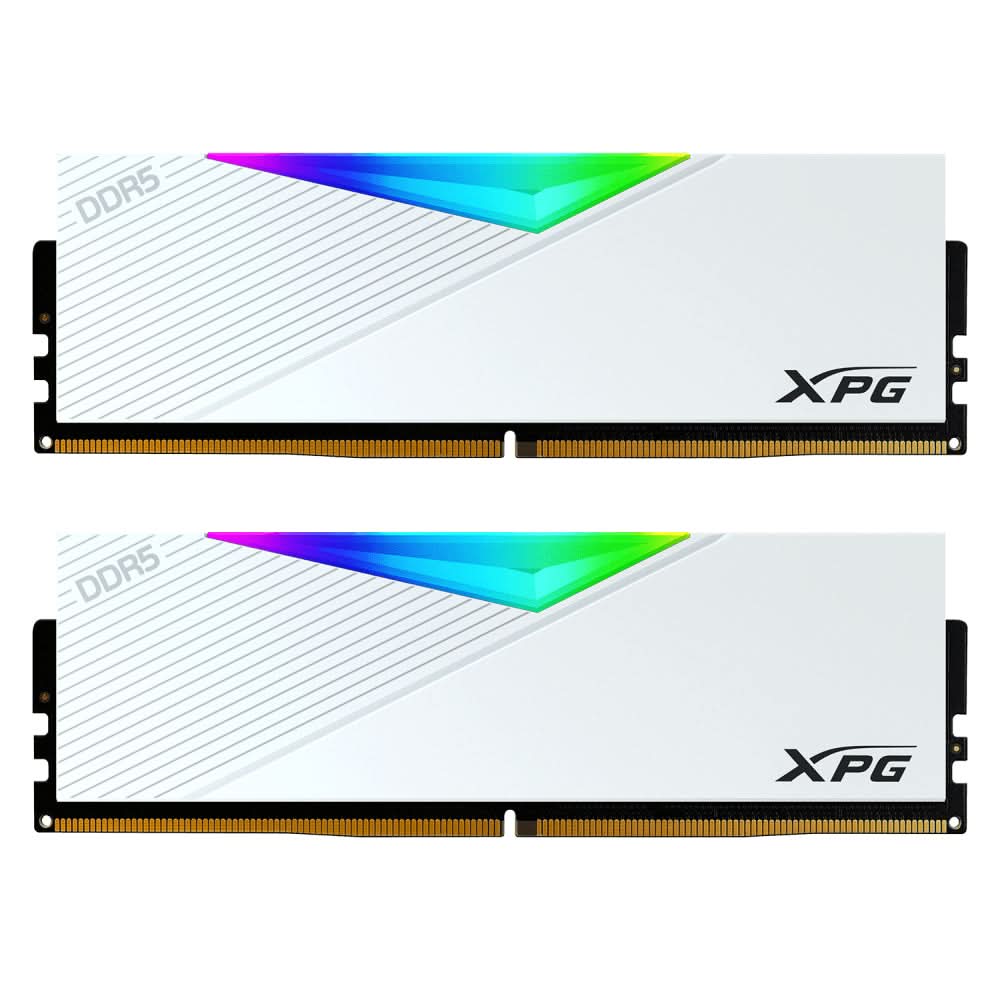 ADATA LANCER RGB Gaming Memory Module 32GB (2x16GB) DDR5 6400MHz - High Performance RAM for PC Gaming, Streaming & Content Creation