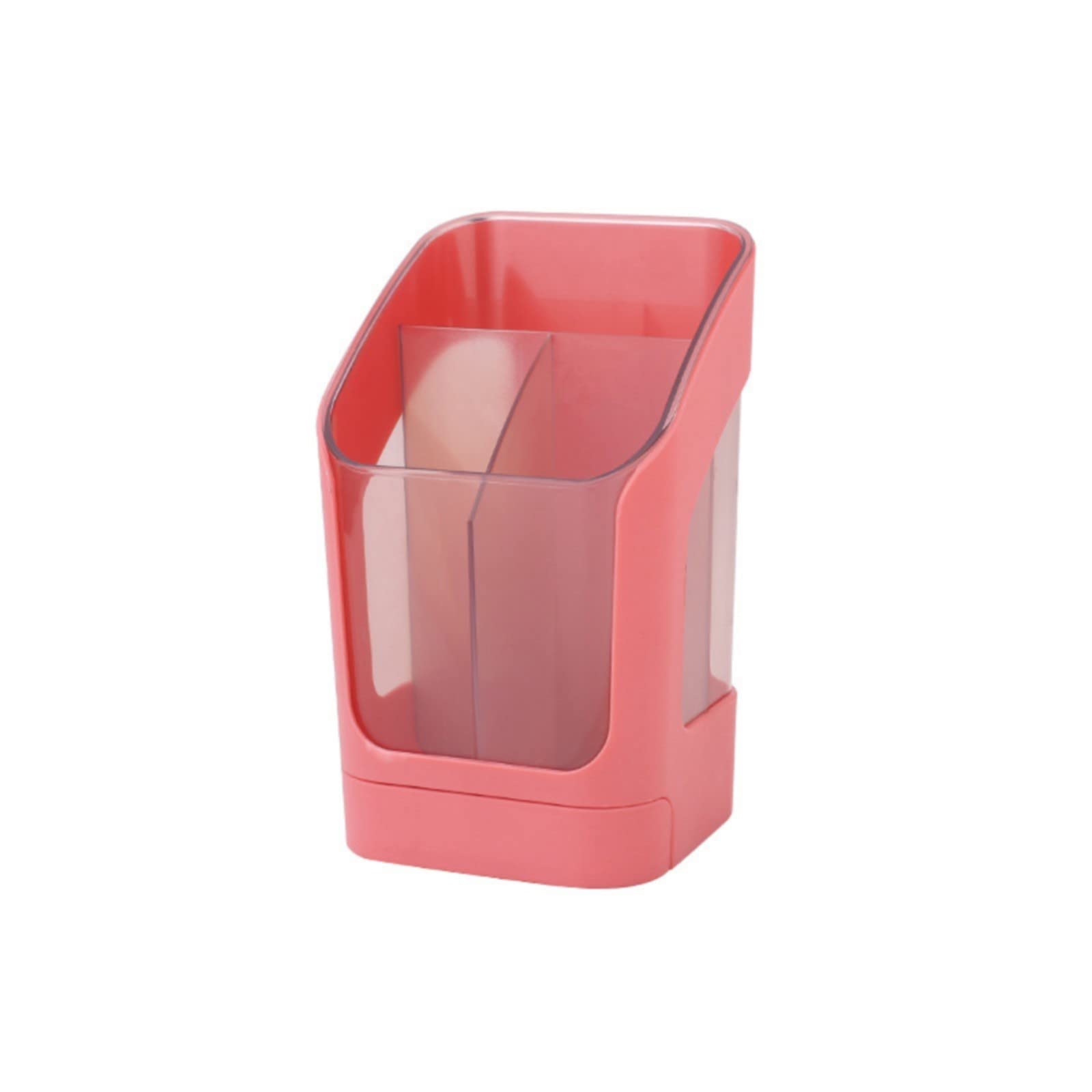 **Multifunctional Kitchen Utensil Holder & Cutlery Organizer - Countertop Draining Chopstick Cage, Spoon & Fork Storage Box, Heat-Resistant Glove Drying Rack (Orange, One Size) - Perfect for Small Kitchens, Countertop Organization & Drying Wet Utensils**