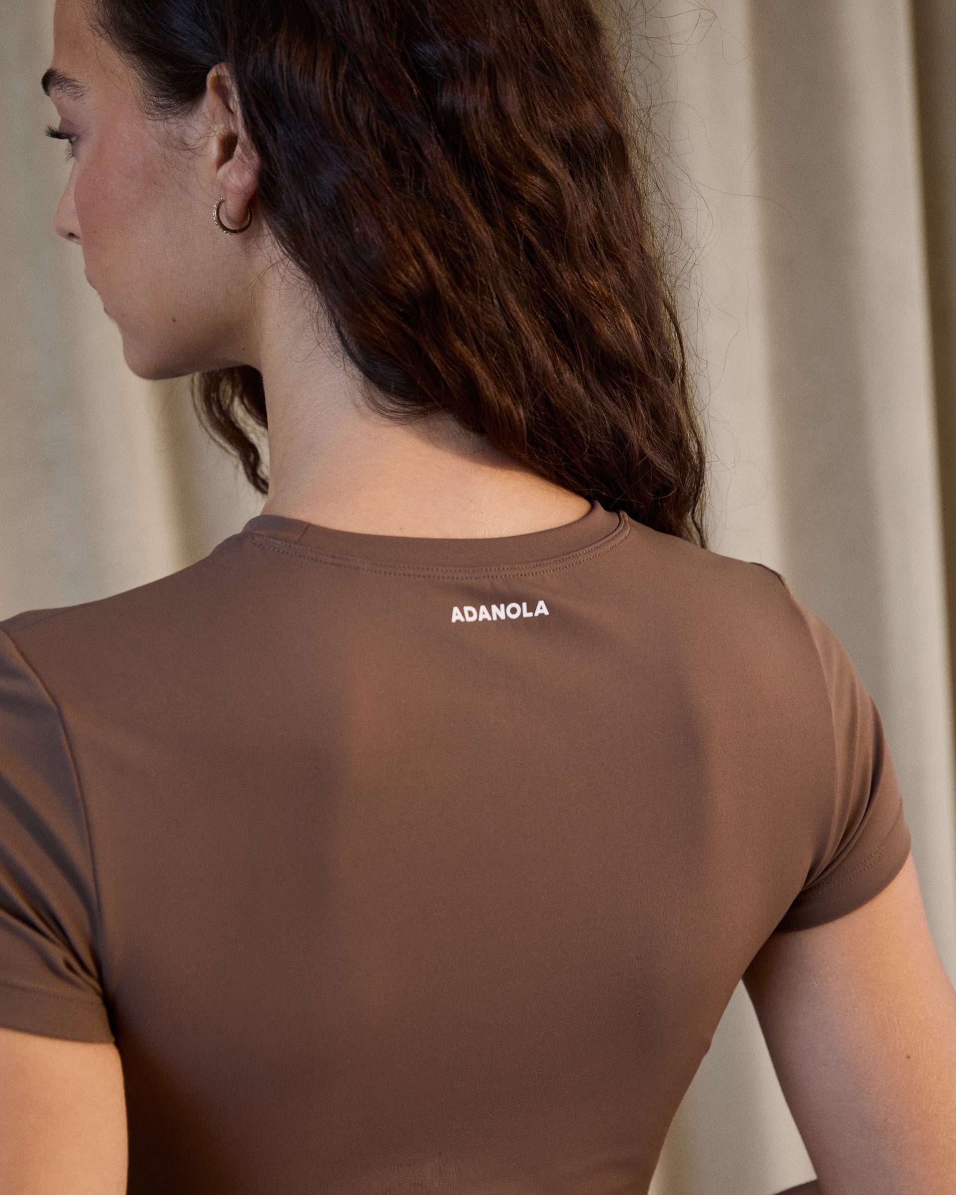 Ultimate Short Sleeve Top for Women - Soft Cotton Comfort in Mocha Brown | Perfect for Casual Wear, Summer Outfits & Everyday Style