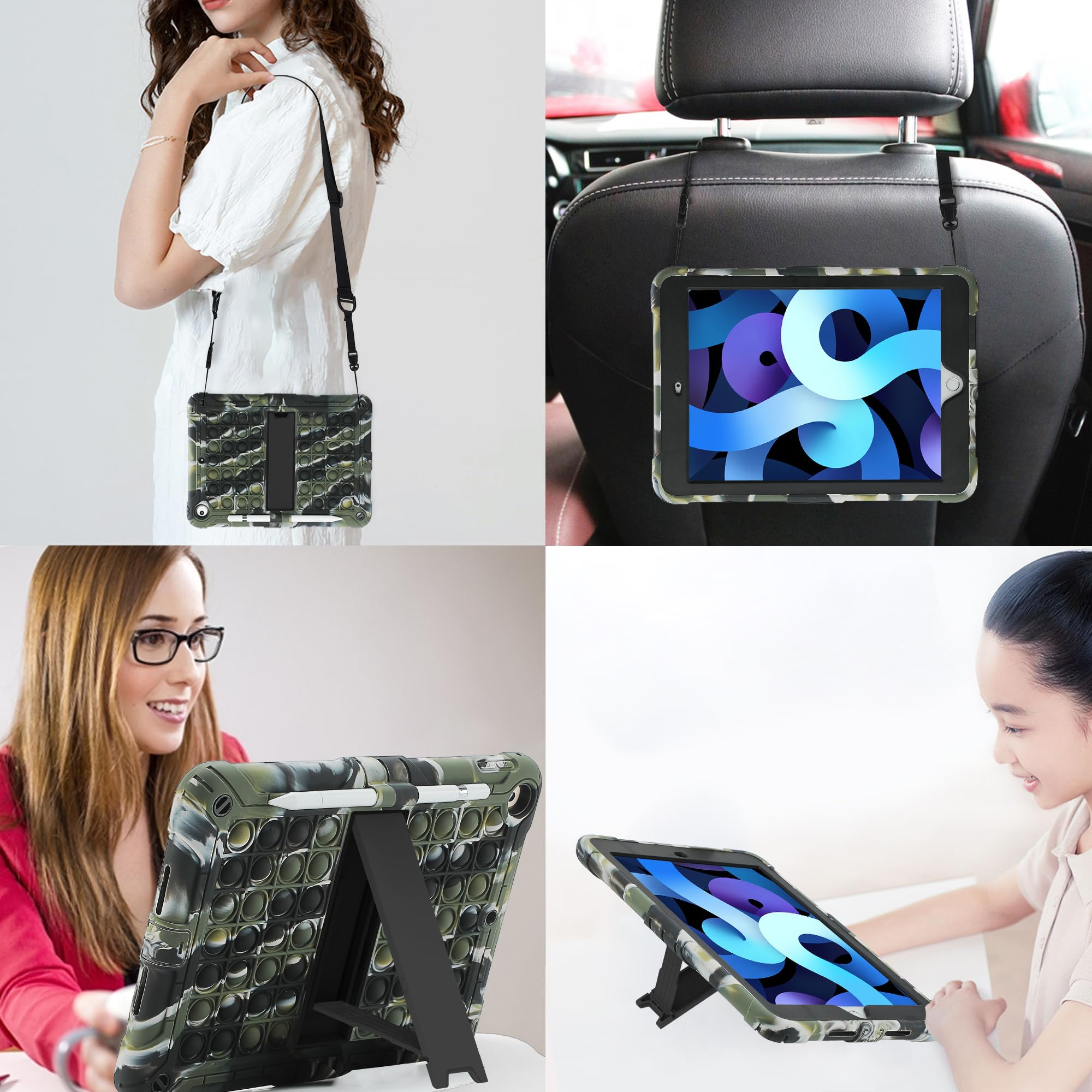 Shockproof iPad Case for 6th/5th Gen (9.7